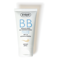 ZIAJA BB KREM ODCIEN JASNY DO SKÓRY TŁUSTEJ /T-KART 50ML
